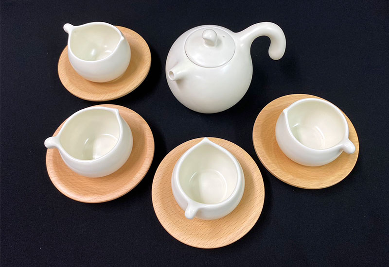 雙鴻 雀悅 Taiwan Tit-茶組(9件組) 茶具組 teapot cup